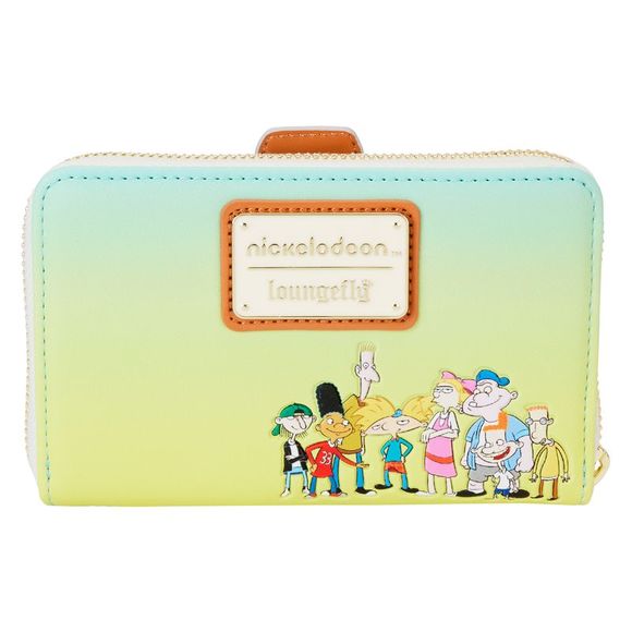 Nickelodeon Hey Arnold! Sunset Arms Boarding House Zip Around Wallet - Picture 3 of 4